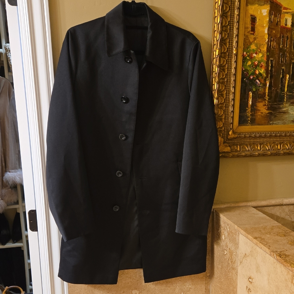 Men's Black Coat Size M